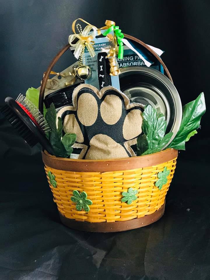 Puppy Gift Basket, Dog gifts